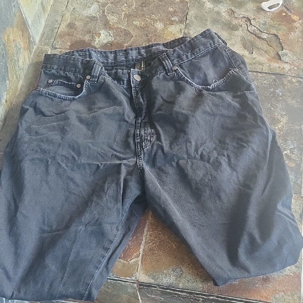 Ermenegildo Zegna Black Trousers